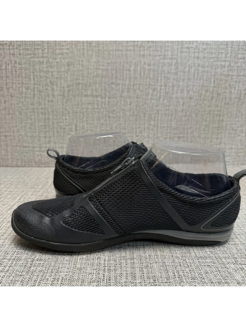 Merrell Shoes Womens Sz 6.5 Black Ceylon Sport Zip Casual Sneakers Mesh Low